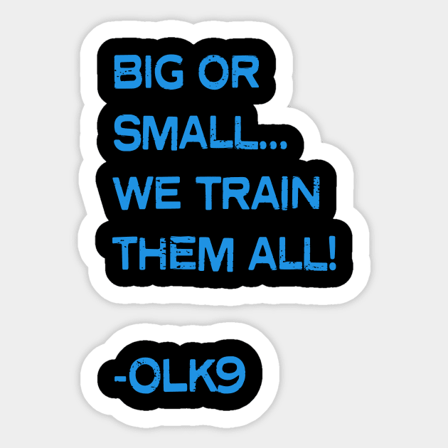 Big or Small Sticker by olk9trainers